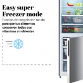 FRIGORÍFICO COMBI ERIE 3016X NO FROST 185 CM INOX