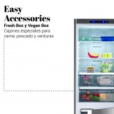 FRIGORÍFICO COMBI ERIE 3016X NO FROST 185 CM INOX