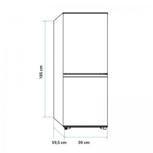 FRIGORÍFICO COMBI ERIE 3014W NO FROST