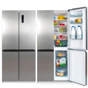 FRIGORÍFICO AMERICANO KIVU 3013X NO FROST INOX