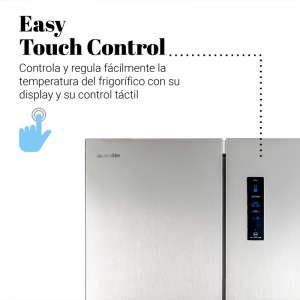 FRIGORÍFICO AMERICANO KIVU 3013X NO FROST INOX