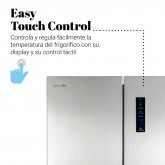 FRIGORÍFICO AMERICANO KIVU 3013X NO FROST INOX