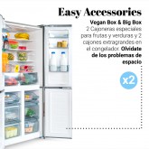 FRIGORÍFICO AMERICANO KIVU 3013X NO FROST INOX