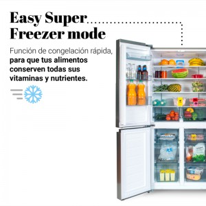 FRIGORÍFICO AMERICANO KIVU 3013X NO FROST INOX