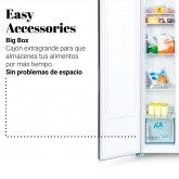 FRIGORÍFICO AMERICANO BAIKAL 3012X NO FROST 177 CM INOX