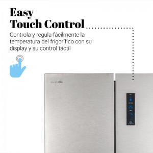 FRIGORÍFICO AMERICANO VANDA 3004X NO FROST INOX