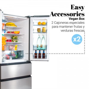 FRIGORÍFICO AMERICANO VANDA 3004X NO FROST INOX