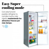 FRIGORÍFICO VERTICAL ONEGA 3003X NO FROST 185 CM INOX A+