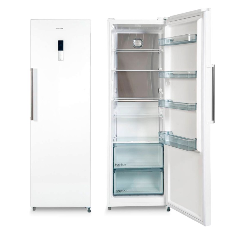 Frigorífico Combi Inox 185 cm exterior en acero inoxidable A+