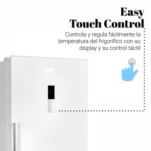 FRIGORÍFICO VERTICAL ONEGA 3002W NO FROST 185 CM BLANCO A+