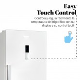 FRIGORÍFICO VERTICAL ONEGA 3002W NO FROST 185 CM BLANCO A+