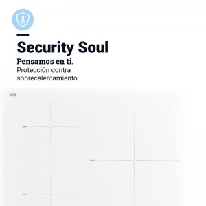 ENCIMERA INDUCCIÓN MEISSA 3069W BLANCA 6500W