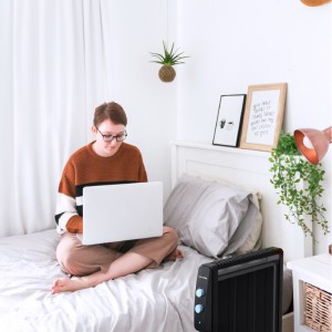 RADIADOR DE MICA ACAPULCO 2015 NEGRO/AZUL 1500W