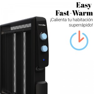 RADIADOR DE MICA ACAPULCO 2015 NEGRO/AZUL 1500W