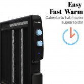 RADIADOR DE MICA ACAPULCO 2015 NEGRO/AZUL 1500W