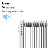 RADIADOR ACEITE VARADERO BLANCO 2000W 11 ELEMENTOS