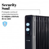 RADIADOR ACEITE VARADERO 2015 NEGRO/AZUL 1500W 9 ELEMENTOS