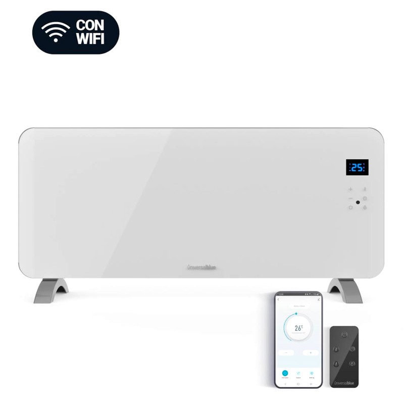 PANEL DE CRISTAL CONTA 5020W BLANCO 2000W CON WIFI