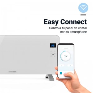 PANEL DE CRISTAL CONTA 5020W BLANCO 2000W CON WIFI