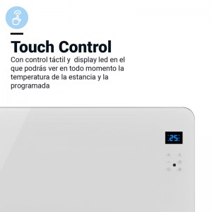 PANEL DE CRISTAL CONTA 5020W BLANCO 2000W CON WIFI