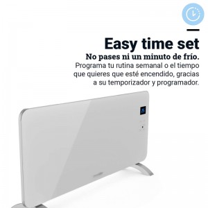 PANEL DE CRISTAL CONTA 5020W BLANCO 2000W CON WIFI