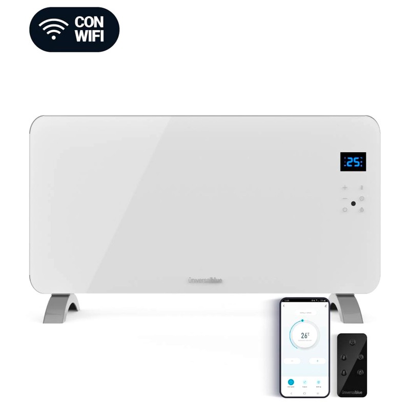 PANEL DE CRISTAL CONTA 5015W BLANCO 1500W CON WIFI