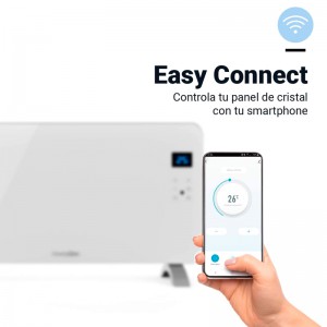 PANEL DE CRISTAL CONTA 5015W BLANCO 1500W CON WIFI