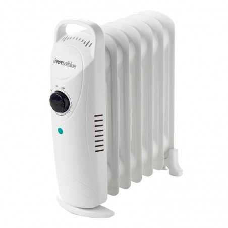 RADIADOR MINI 700W ACEITE 7 ELEMENTOS BLANCO