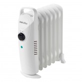 RADIADOR MINI 700W ACEITE 7 ELEMENTOS BLANCO