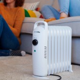 RADIADOR MINI 700W ACEITE 7 ELEMENTOS BLANCO