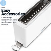 TOSTADOR TOASTY 1L/GE 1 RANURA LARGA BLANCO GRANITE
