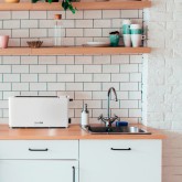 TOSTADOR TOASTY 1L/GE 1 RANURA LARGA BLANCO GRANITE