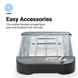 TOSTADOR TOASTY 600/OB PLANO 600W CUERPO INOX/NEGRO
