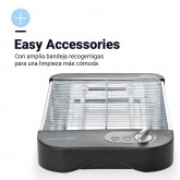 TOSTADOR TOASTY 600/OB PLANO 600W CUERPO INOX/NEGRO