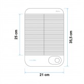 TOSTADOR TOASTY 600/OB PLANO 600W CUERPO INOX/NEGRO