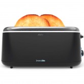 TOSTADOR TOASTY PLUS 2L 2 RANURAS LARGAS COLOR NEGRO