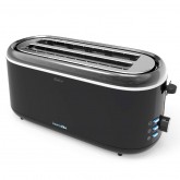 TOSTADOR TOASTY PLUS 2L 2 RANURAS LARGAS COLOR NEGRO