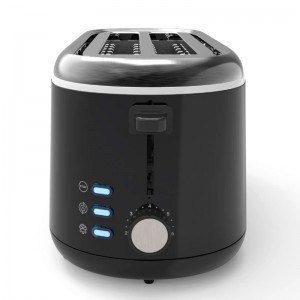 TOSTADOR TOASTY PLUS 2L 2 RANURAS LARGAS COLOR NEGRO