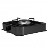 PLACA GAS PORTÁTIL FLAVOURMY 1 FUEGO COLOR NEGRO