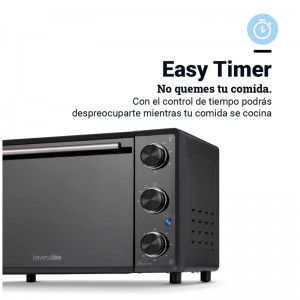 MINI HORNO HEALTHYBAKE 28 LITROS 1500W FULL BLACK