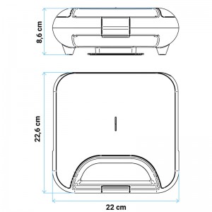 SANDWICHERA SPICY G.5007X 750W