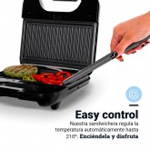 SANDWICHERA/GRILL/GOFRERA SPICY G.P.5008X 700W