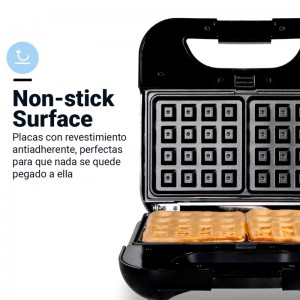 SANDWICHERA/GRILL/GOFRERA SPICY G.P.5008X 700W