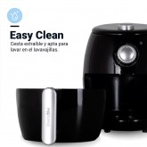 FREIDORA DE AIRE AIR C. 5002B 2 LITROS COLOR NEGRO