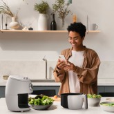 FREIDORA DE AIRE AIR C. 5002W 2 LITROS COLOR BLANCO