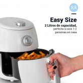 FREIDORA DE AIRE AIR C. 5002W 2 LITROS COLOR BLANCO