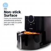 FREIDORA DE AIRE AIR C. 5003B 3.5 LITROS COLOR NEGRO