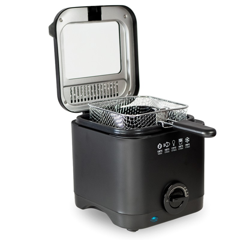 FREIDORA NEGRA CRISPY 4015B 1.5 LITROS 900W