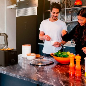 FREIDORA NEGRA CRISPY 4015B 1.5 LITROS 900W