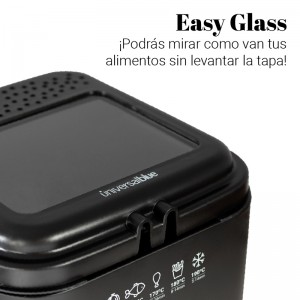 FREIDORA NEGRA CRISPY 4015B 1.5 LITROS 900W